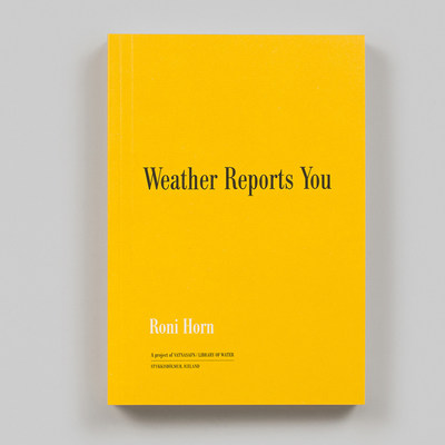 【预售】罗尼·霍恩：天气预报 Roni Horn: Weather Reports You 英文进口原版摄影作品集 Roni Horn