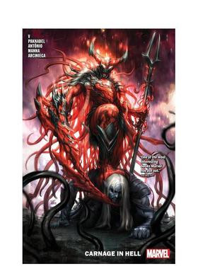 【现货】屠杀 卷2：地狱屠杀CARNAGE VOL. 2: CARNAGE IN HELL英文漫画进口原版图书籍RAM V.  Roge Antonio  Francesco Manna