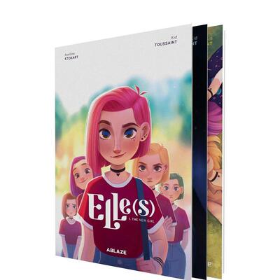 【预售】欧漫 插画师Aveline Stokart 她 卷1-3套装 Elle(s) Vol 1-3 Box Set  英文漫画 外文进口原版图书籍Ablaze