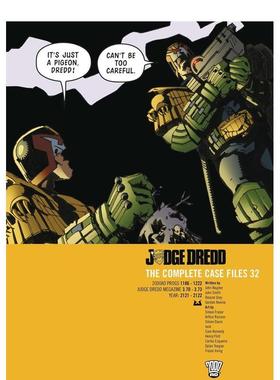【预售】爵德判官：第 32 版：完整案件档案 Judge Dredd: v. 32: The Complete Case Files 英文进口原版漫画正版图书籍John Wag