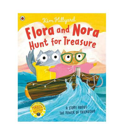 【预售】弗洛拉和诺拉在海上 Flora and Nora at Sea 进口原版英文儿童绘本3岁-6岁Hillyard  Kim外文图书籍