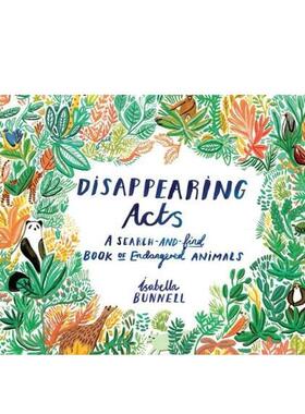 【预售】逐渐消失的行为Disappearing Acts英文进口原版儿童图书Isabella Bunnell外文正版3-6岁