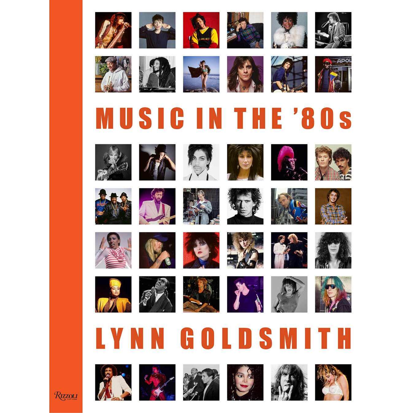 【现货】Music in the ‘80s，80年代音乐：Lynn Goldsmith镜头下名人肖像 英文原版图书籍进口正版 GOLDSMITH, LYNN