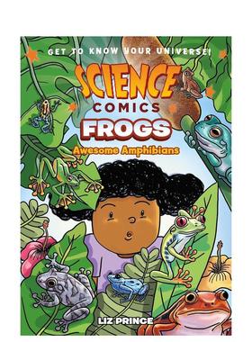 【现货】青蛙：令人敬畏的两栖动物 【Science Comics】Frogs: Awesome Amphibians 原版英文儿童漫画