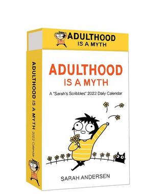 【现货】【翰德原版】Sarah’s Scribbles 2022 Deluxe Day-to-Day Calendar，英文原版图书籍进口正版 Sarah Andersen日（绝版）