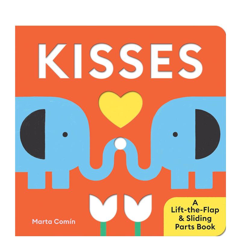 【现货】Kisses，亲吻 英文儿童趣味图书 Marta Comín Sourcebooks