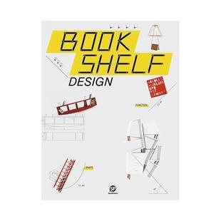 【现货】【善本出版】书架设计 Bookshelf Design  产品设计 创意书架设计作品集 英文原版图书书籍