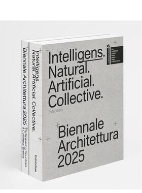 【预售】2025威尼斯建筑双年展年鉴 智慧：自然·人工·集体 Biennale Architettura 2025 英文进口原版建筑设计图书Carlo Ratti
