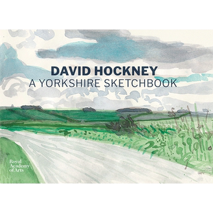 David Hockney: A Yorkshire Sketchbook 大卫·霍克尼:约克郡水彩速写 英文原版图书籍进口正版 外国美术-当代艺术画册