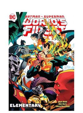【现货】DC 蝙蝠侠/超人  卷3 Bat/Superman Worlds Finest V3 英文进口原版漫画Waid  Mark外文图书