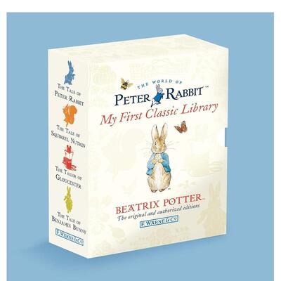 【预售】彼得兔故事集-我的第一套馆藏版Peter Rabbit - My First Classic Library英文进口原版儿童故事图书Beatrix Potter3-6岁