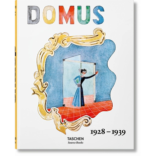 【现货】domus 1928–1939,多莫斯设计 1928–1939 英文原版图书籍进口正版 Charlotte & Peter Fiell 综合设计 TASCHEN