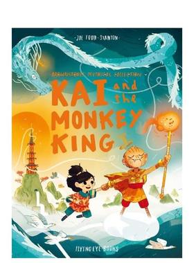 【现货】【Brownstone神话故事系列】凯西与美猴王 中国神话 Kai and the Monkey King 英文进口原版儿童漫画