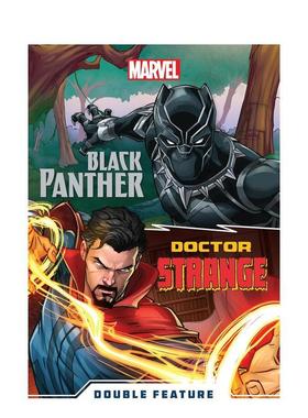 【预售】漫威双连载：黑豹与奇异博士 Marvel Double Feature: Black Panther and Doctor Strange 英文进口原版漫画外文图书籍Ma