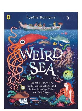 【现货】怪异的海 Weird Sea 进口原版英文儿童绘本6岁-9岁Burrows  Sophie外文图书籍