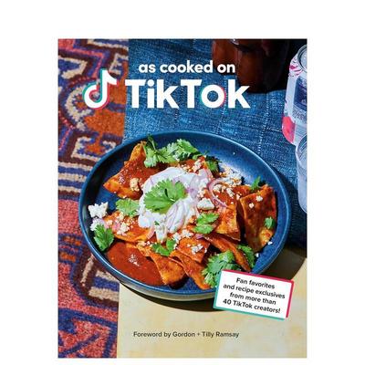 【现货】As Cooked on TikTok，抖音菜谱 英文原版图书籍进口正版 餐饮 Clarkson Potter