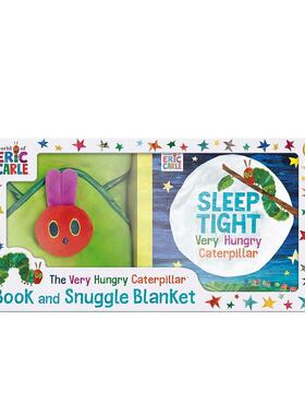 【现货】 The Very Hungry Caterpilla 好饿的毛毛虫 附赠毛毯 英文儿童绘本