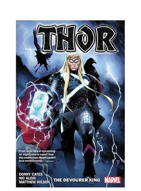 【预售】雷神 卷1:者之王 DONNY CATES THOR BY DONNY CATES VOL. 1: THE DEVOURER IING  英文漫画 外文进口原版图书籍Marvel