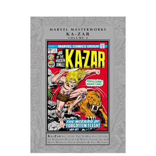 【预售】漫威Marvel 漫威大师作品:卡·扎尔 卷4 Marvel Masterworks: Ka-Zar Vol. 4 英文进口原版漫画Jack Kirby外文正版图书籍