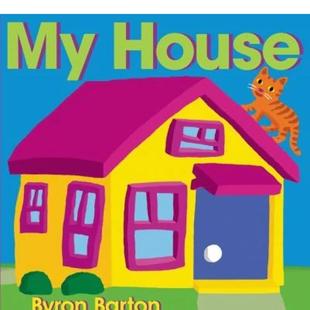 英文原版 知识百科 儿童绘本 Barton 图书籍进口正版 房子 我 House 现货