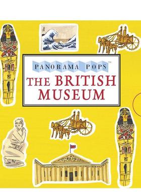 【现货】【全景立体旅行系列】大英博物馆The British Museum: Panorama Pops英文进口原版儿童图书Charlotte Trounce