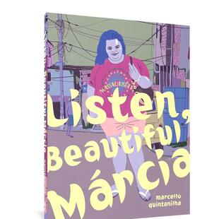 马尔奇亚 现货 听着 英文原版 Rosenberg Beautiful Andrea Listen 漫画 Márcia 图书籍进口正版 美丽