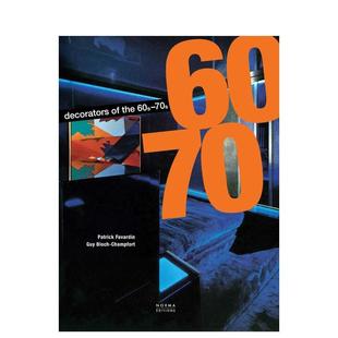 英文进口原版 1960 Decorators 饰大师 the The 室内设计装 1970s 1970年代室内装 and 1960s Favardin^ 饰图书Patrick 预售