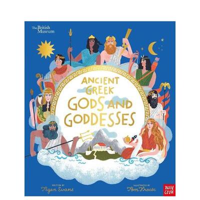 【现货】大英博物馆：古希腊众神 British Museum: Ancient Greek Gods and Goddesses英文进口原版儿童故事图书Tegen Evans