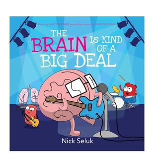 现货 Kind Big 6岁认知启蒙Nick Brain 儿童图书3 大脑很重要The Seluk Deal英文进口原版