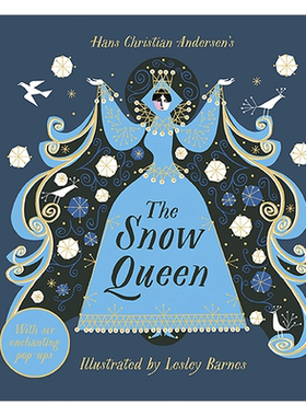 【预售】 The Snow Queen【立体书】冰雪王后 英文原版图书进口正版 儿童立体启蒙绘本书 Lesley Barnes 插画莱斯利.巴恩斯