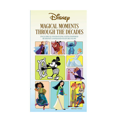 【预售】迪士尼：几十年来的神奇时刻 Disney: Magical Moments Through the Decades 原版英文插画原画设定集