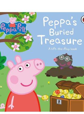 【现货】小猪佩奇：佩奇埋藏的宝藏Peppa Pig: Peppa's Buried Treasure英文进口原版儿童图书Ladybird