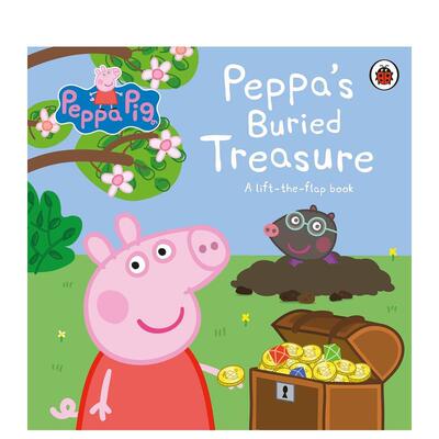 【预售】小猪佩奇：佩奇埋藏的宝藏Peppa Pig: Peppa's Buried Treasure英文进口原版儿童图书Ladybird