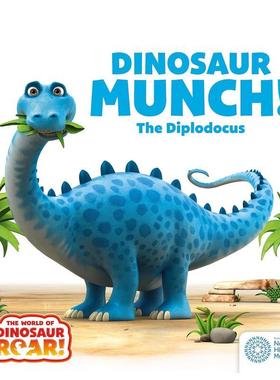 【预售】恐龙咆哮世界：梁龙芒奇【The World of Dinosaur Roar!】 Dinosaur Munch! The Diplodocus英文进口原版儿童绘本图书Pet