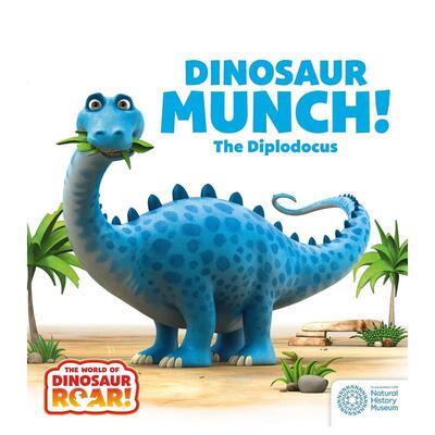 【预售】恐龙咆哮世界：梁龙芒奇【The World of Dinosaur Roar!】 Dinosaur Munch! The Diplodocus英文进口原版儿童绘本图书Pet
