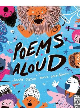 【现货】Poems Aloud: An anthology of poems to read out loud，大声读诗：诗歌朗读选集（绝版）
