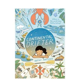 儿童漫画MacLeod 图书 大陆漂移 外文正版 12岁 Kathy合适9 英文进口原版 Drifter Continental 预售