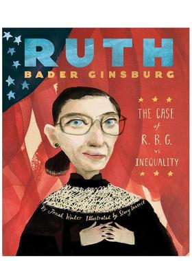 【预售】Ruth Bader Ginsburg: The Case of R.B.G. vs. Inequality鲁斯·巴德·金斯伯格: R.B.G.与不平等的案例 英文进口原版儿