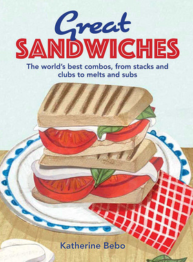 【现货】Great Sandwiches，了不起的三明治 英文原版图书籍进口正版 Graves, Helen 餐饮