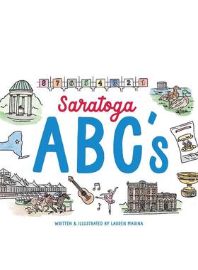 【现货】萨拉托加ABC Saratoga ABCs 英文进口原版儿童启蒙图书Lauren Magina