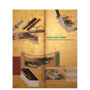 展览 Love 爱 Feast 盛宴：日本叙事艺术 艺术博物馆 收藏画册 图书进口 Fight 英文原版 多面性世界 Trinh Khanh 战斗 现货