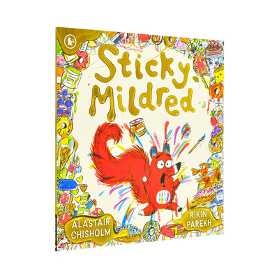 【现货】黏糊糊的米尔德丽德 Sticky Mildred 英文进口原版儿童绘本 洗澡时光亲子绘本Alastair Chisholm