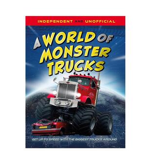 【现货】怪物卡车的世界 A World of Monster Trucks 英文进口原版儿童绘本图书Paul Mason