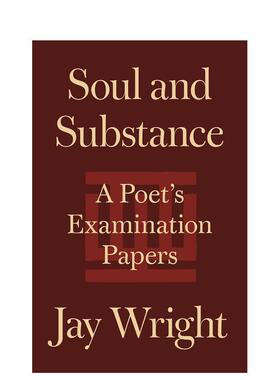 【预售】Soul and Substance: A Poet’s Examination Papers灵魂与物质：一位诗人的考卷 英文进口原版文学图书籍散文 Jay Wright