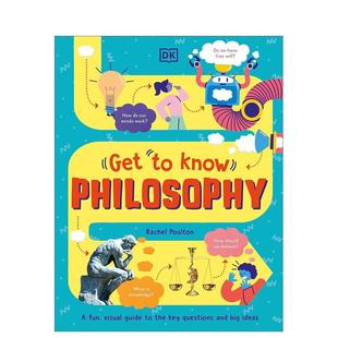 Get Know 儿童绘本图书Rachel 逐步了解：哲学 Philosophy英文进口原版 Poulton百科 现货