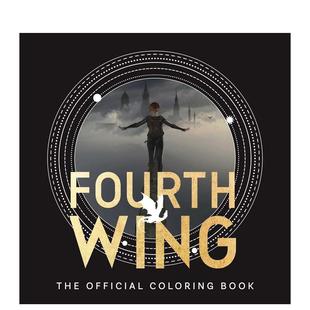 生活图书 McMeel Fourth Official Coloring The 第四翼：官方涂色本 Wing Goodreads高分Andrews Book英文进口原版 现货