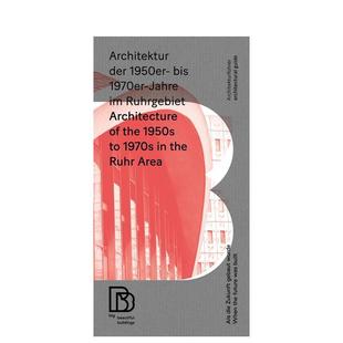 the Ruhr 1950s 1970 architecture Rieni 英文进口原版 建筑设计图书Tim 1950 年代建筑 1970s area 鲁尔区 预售