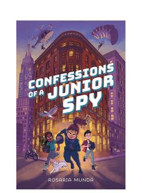 【预售】少年间谍的自白 Confessions of a Junior Spy 英文进口原版儿童章节书Rosaria Munda外文童书