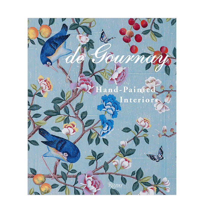 【预售】de Gournay:Art on the Walls:Hand-Painted 手绘壁纸品牌帝家丽:墙上艺术室内装修布置装潢 英文原版图书籍正版 室内设计