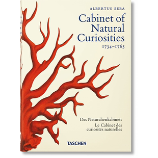 【现货】【Taschen45周年纪念版】Seba. Cabinet of Natural Curiosities，西巴： 英文原版图书籍进口正版